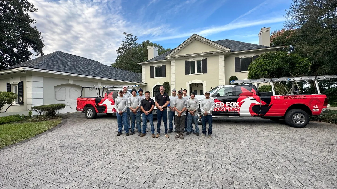 The Red Fox Roofers team