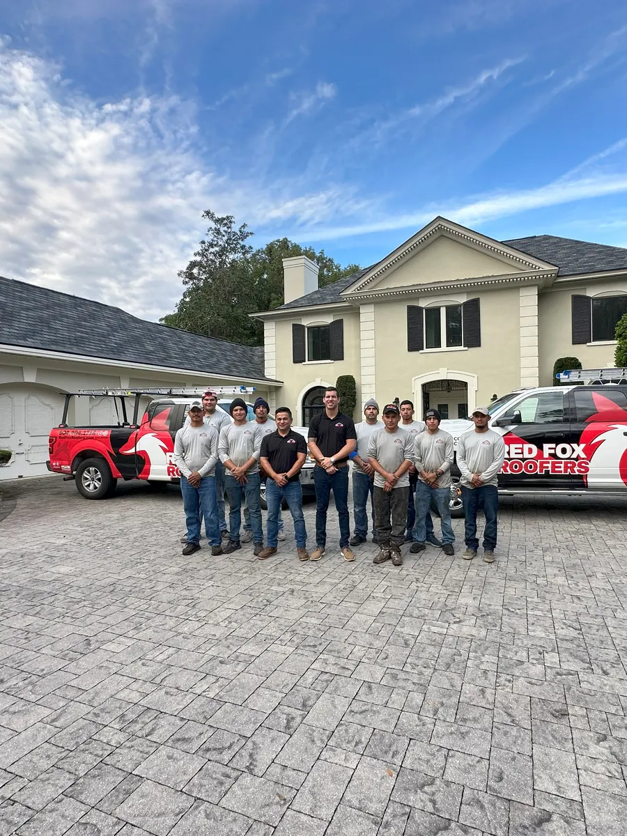The Red Fox Roofers team